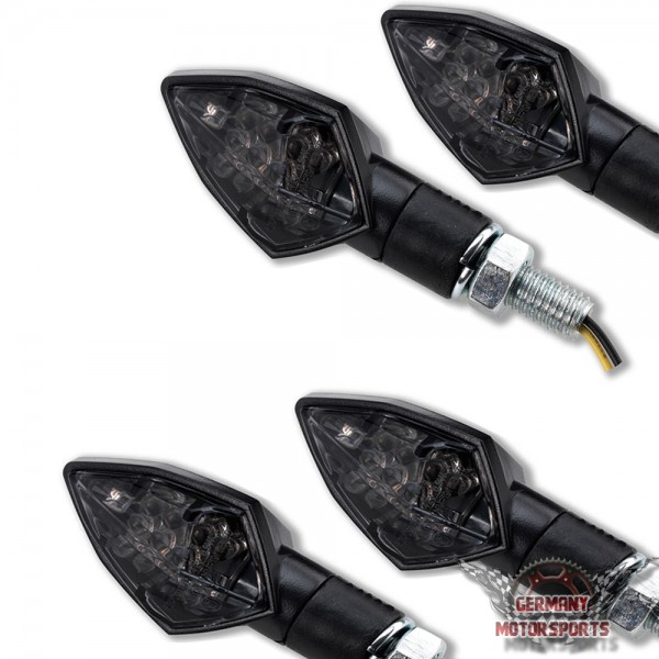 Kopie von LED Blinker Rock schwarz getönt