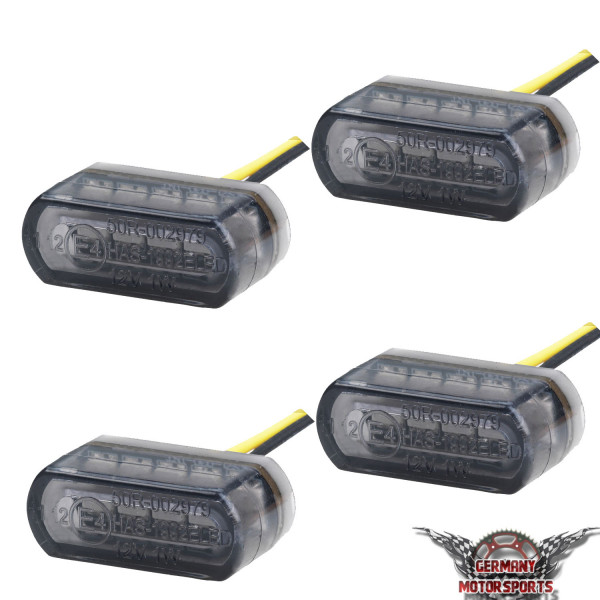 LED Blinker Micro Stripe leicht getönt 4er Set