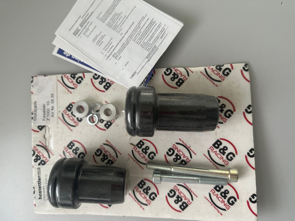 B&G Sturzpads Crashpads passend für Kawasaki Z1000 Bj. 10-