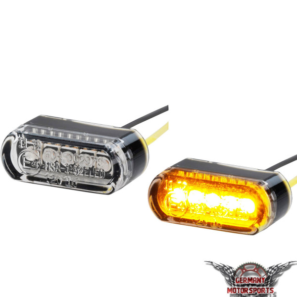 LED Blinker Micro Stripe klar