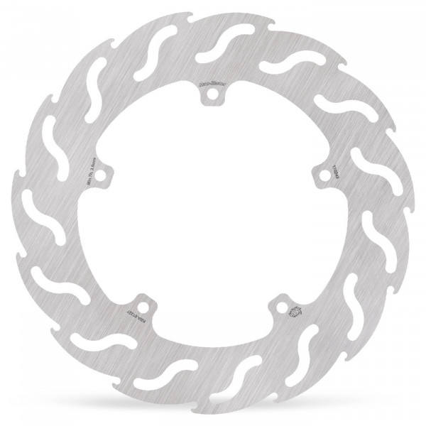 Moto-Master passend für Roller Scooter Bremsscheibe Flame Vorn Links Gilera DNA 50 180 00-03