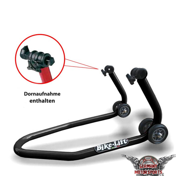 Bike-Lift Motorrad Frontständer Montageständer mit Dornaufnahme für vorn zerlegbar