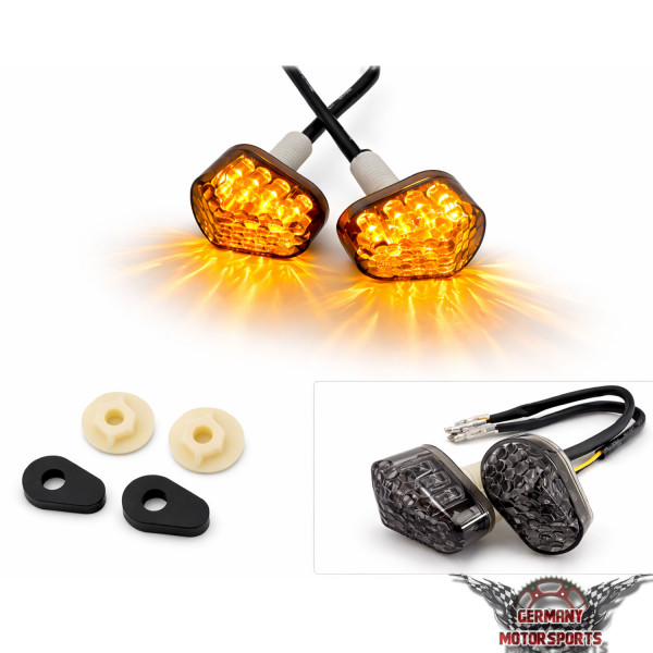 LED Verkleidungsblinker Yamaha schwarz getönt
