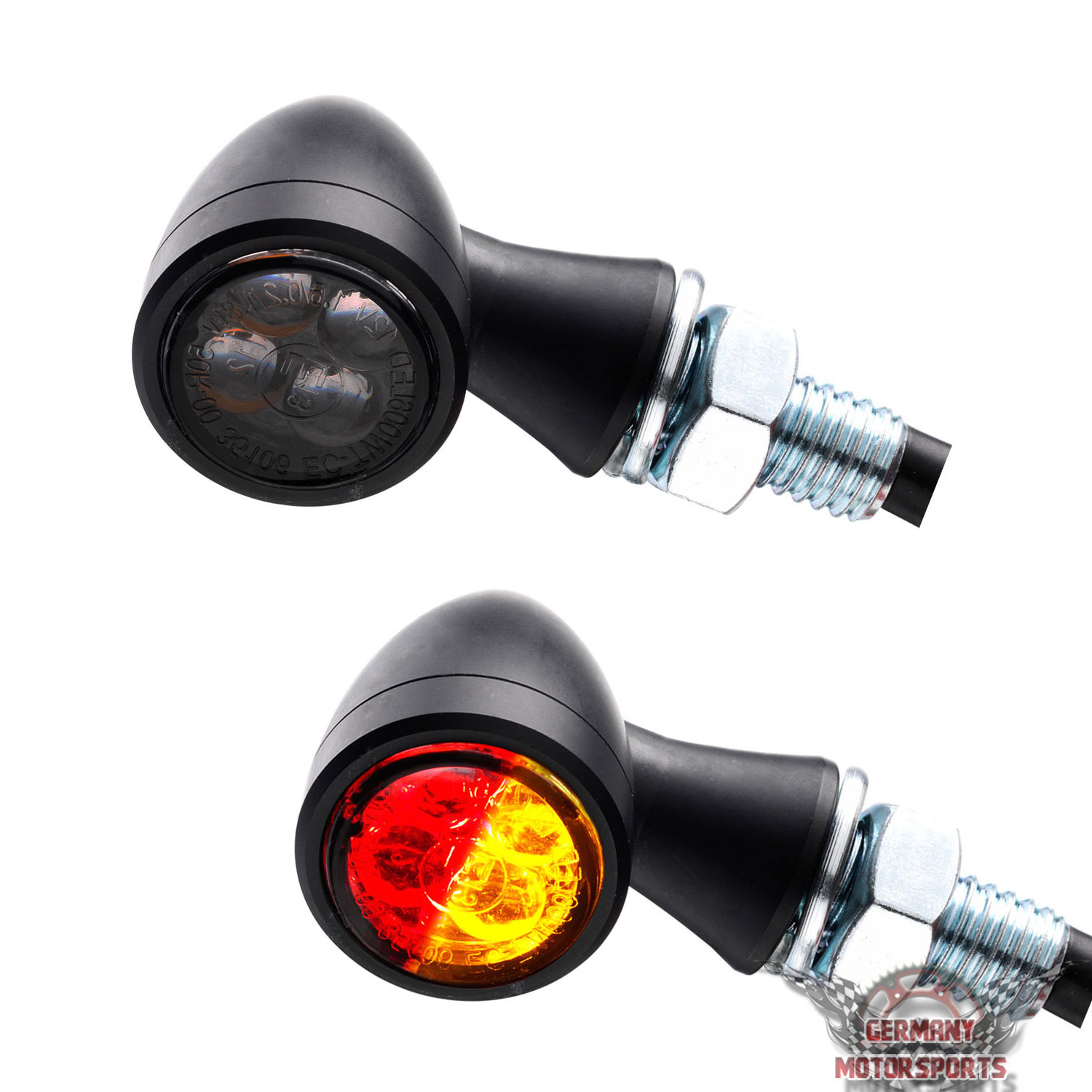 2pcs Universal 12V Blinker Motorrad LED Lichter Hintere Blinker Rücklicht  für Cafe Racer Honda Bmw Yamaha
