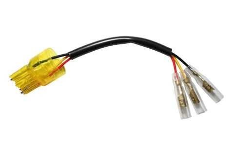 Motorrad Rücklicht Adapterkabel Typ 5 für Glühlampenfassung (W3x16Q)