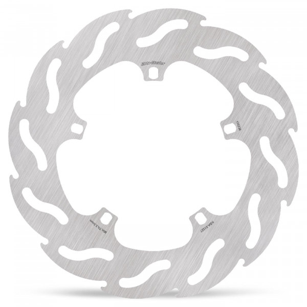 Moto-Master passend für Derbi Gilera Malaguti Piaggio Vespa Roller Scooter Bremsscheibe Flame Vorn L