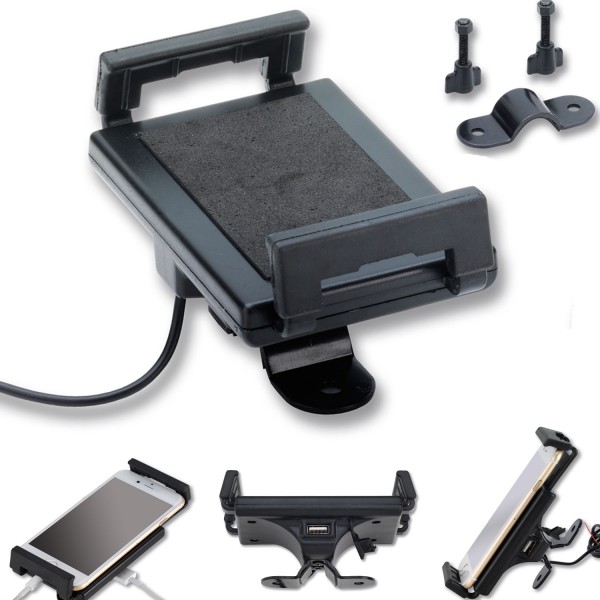 Handyhalter mit USB Ladestation