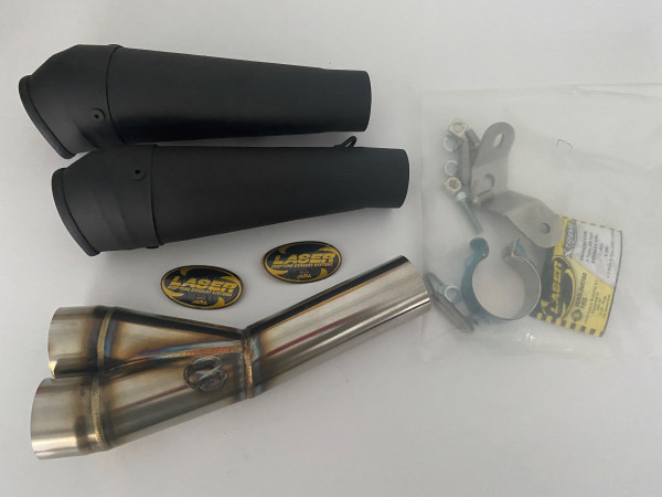 Laser X-treme GP-Style Auspuff Anlage Suzuki GSX-S 1000 Bj.15 / GSX-R 600 750 Bj. 08 / SFV Gladius B
