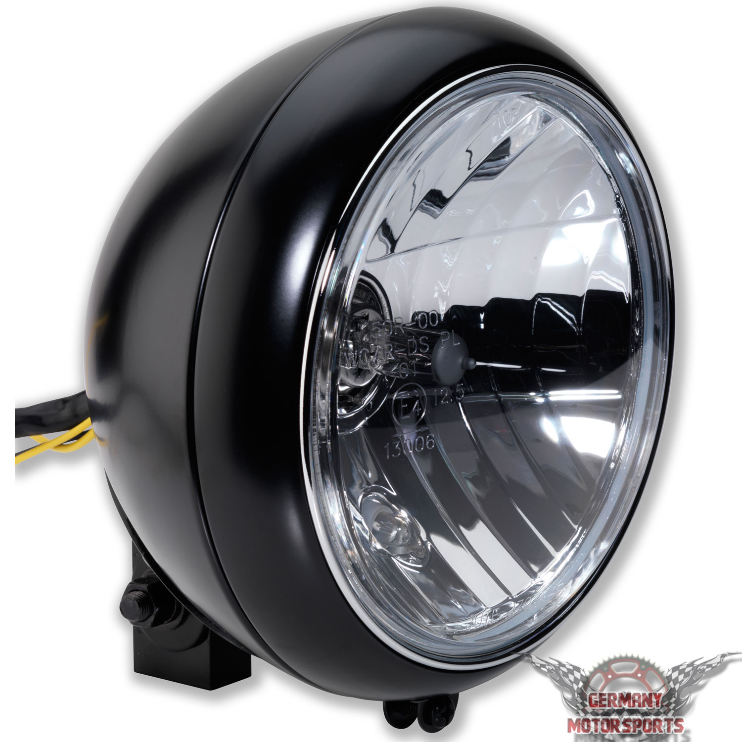 Speedpark Motorrad Nebelscheinwerfer 22-40mm USB LED Motorrad Scheinwerfer  mit Halterung für Yamaha / Kawasaki / BMW / Honda