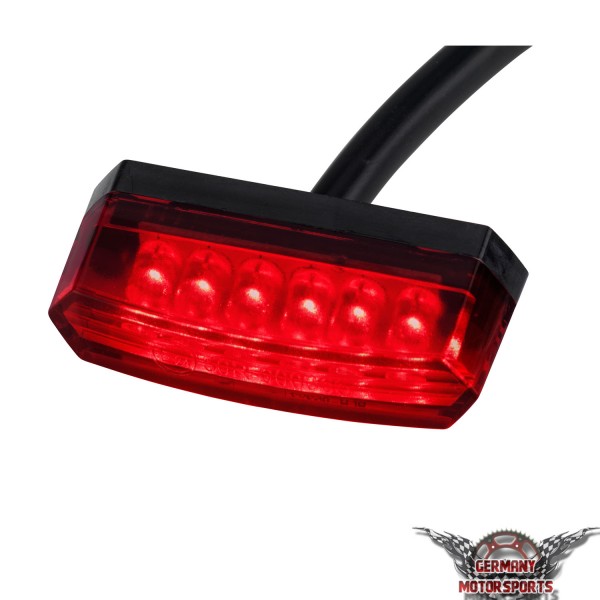 LED Rücklicht Malibu rot