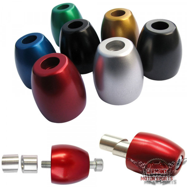 Motacc Motorrad Lenkergewichte Grün 14mm