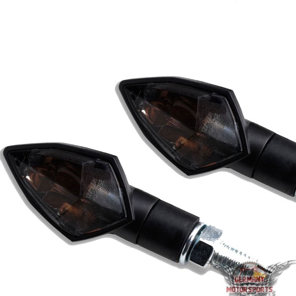 Halogen Blinker Rock kurz schwarz getönt