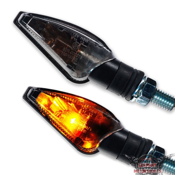 Halogen Blinker Toledo schwarz getönt