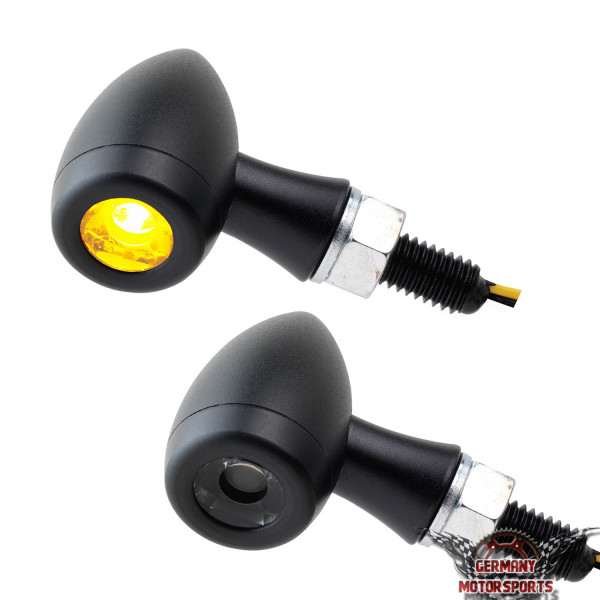 LED Blinker Bullet HP schwarz