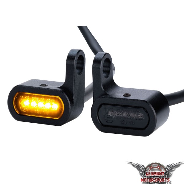 LED Armaturen Blinker Custom schwarz getönt