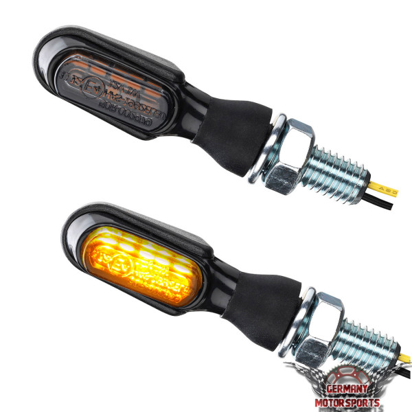 LED Blinker MT-X schwarz getönt