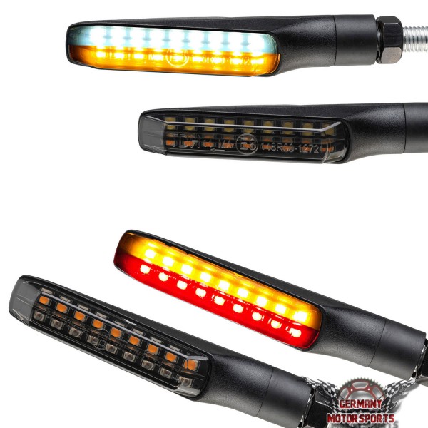 LED Standlicht Blinker + Rücklicht Blinker Flat