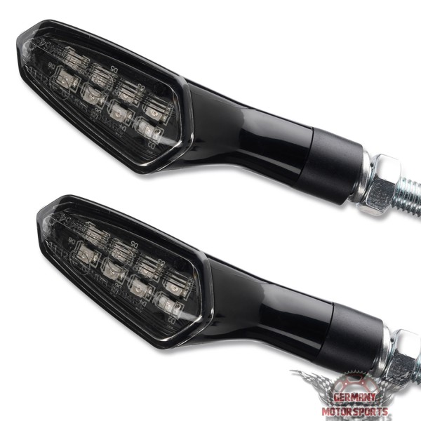 LED Blinker Pike schwarz