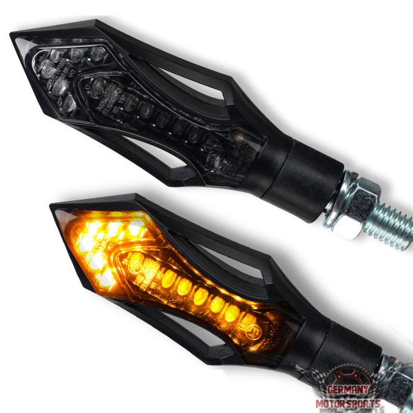 LED Blinker Rush schwarz getönt