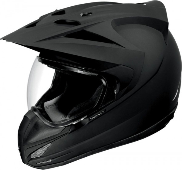 Icon Variant Motorrad Helm schwarz matt XS (53-54)