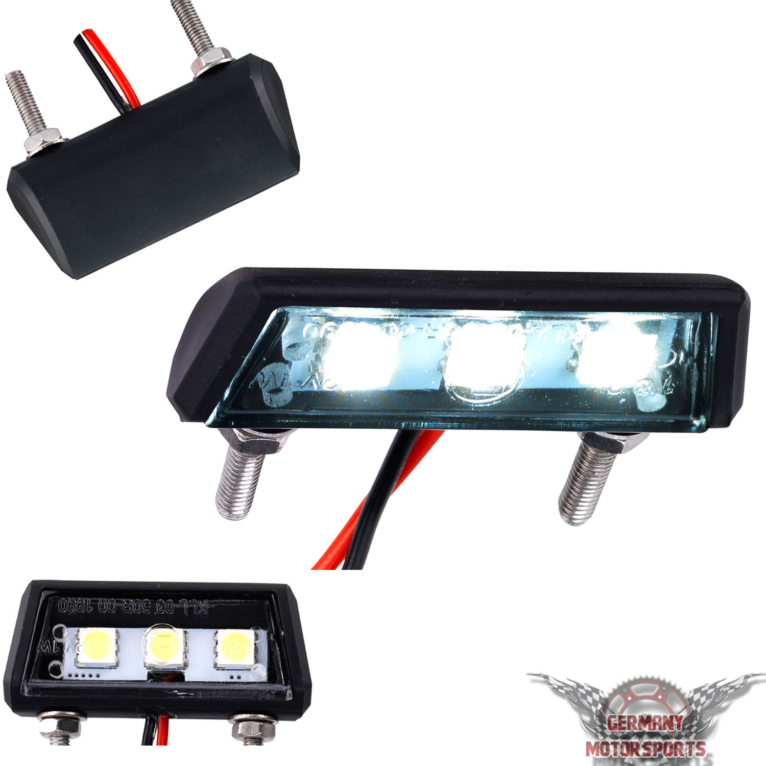 PKW Auto Anhänger LED Kennzeichenbeleuchtung Kennzeichen Beleuchtung DKB3  LED, Anhängerzubehör, KFZ & Motorrad