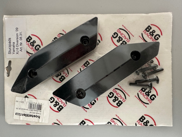 B&G Sturzpads Crash Protektoren passend für Yamaha XJ6 / XJ6 Diversion ab Bj. 2009-