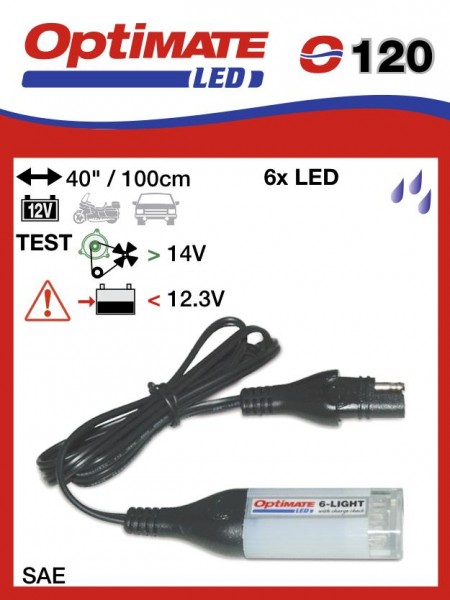 Optimate LED Flashlight SAE O120