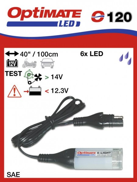 Optimate LED Flashlight SAE O120