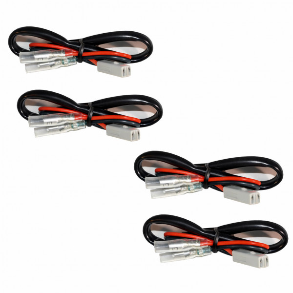 Motorrad Blinker Adapterkabel passend für Kawasaki Modelle 2 Paar
