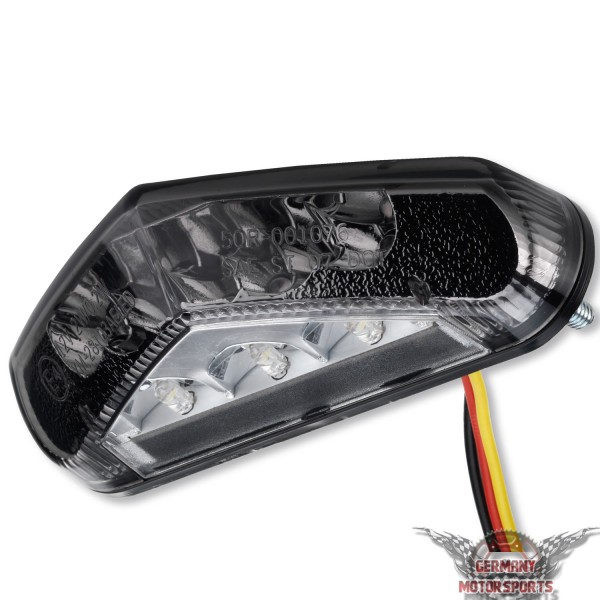 LED Rücklicht Triangle schwarz getönt