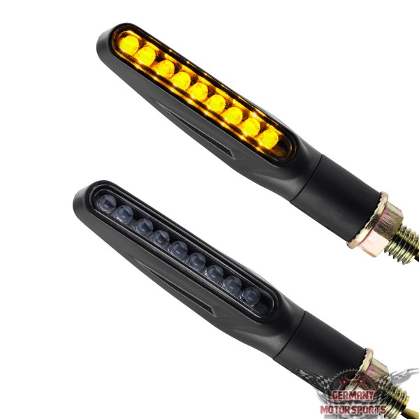 LED Blinker Maze schwarz getönt