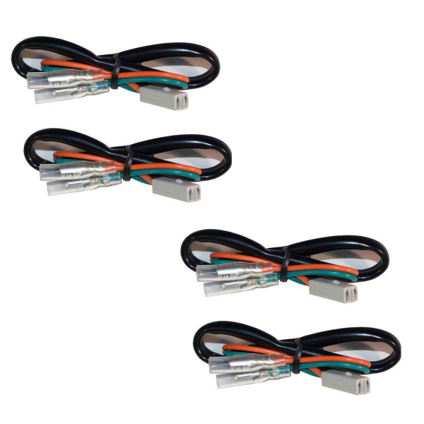 Motorrad Blinker Adapterkabel passend für Honda Modelle bis 2004 2 Paar