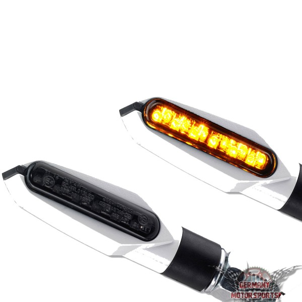 LED Blinker Slight SL2 weiss schwarz getönt